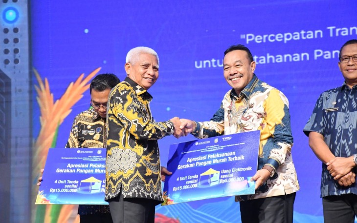 Pemkot Tebing Tinggi Raih Penghargaan Apresiasi Pelaksanaan GPM Terbaik Provinsi Sumatera Utara