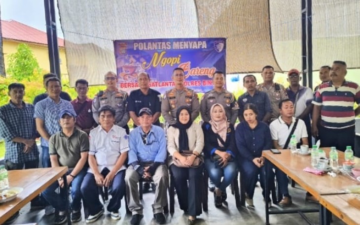 Kasat Lantas Polres Bintan Ajak Insan Pers Jadi Mitra dan Teladan Keselamatan Lalu Lintas