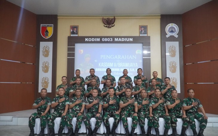 Kasdam V/Brawijaya Tekankan Prajurit Teritorial Harus Dekat dan Dicintai Rakyat