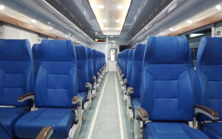 Penampilan seat KA Matarmaja New Generation