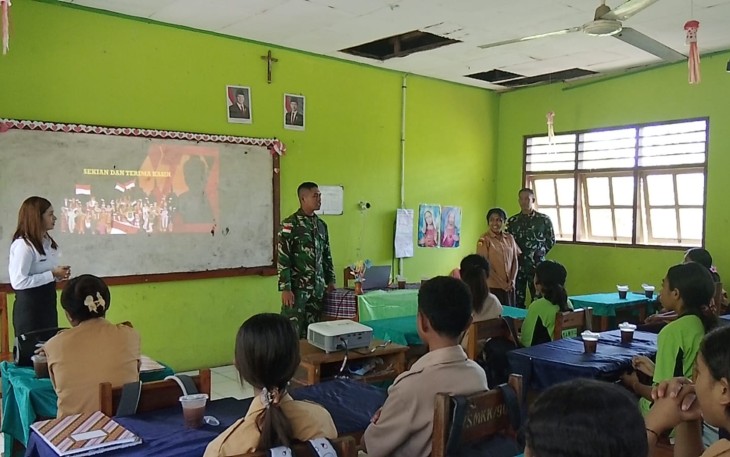 Berikan wawasan kebangsaan pelajar SMK Kusuma Atambua