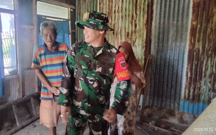 Dansatgas TMMD ke 126 Kodim Takalar Letkol Inf Faisal Amin