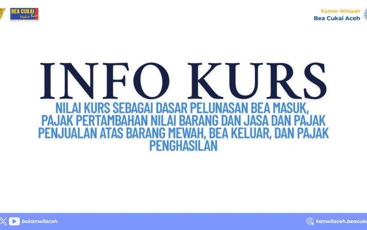 Kementerian Keuangan Tetapkan Nilai Kurs untuk Pelunasan Pajak dan Bea Masuk Periode 29 Oktober-4 November 2025