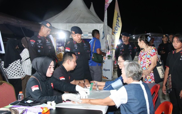 Polri Cepat Tanggap Layani Masyarakat Tarakan Pasca Gempa Susulan