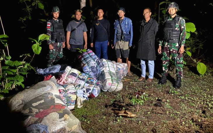 Penyelundupan ball press di perbatasan 