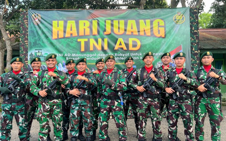 Satgas Pamtas Hadir Peringati Hari Juang Kartika di Atambua