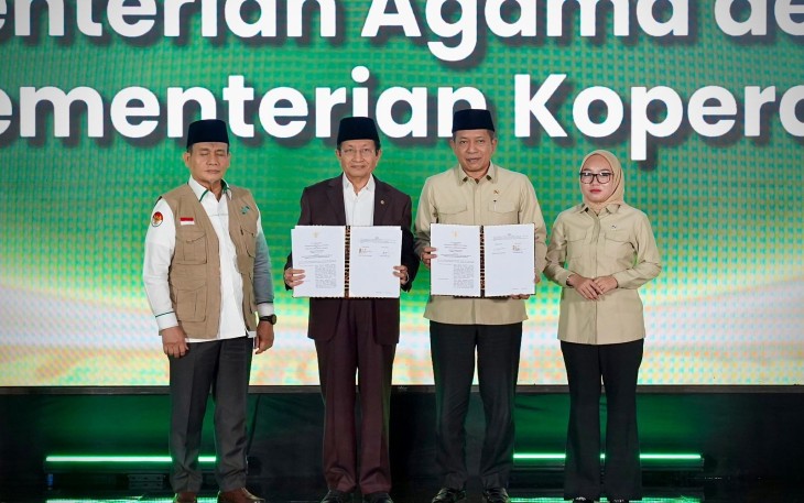 Menkop dan Menag Sepakat Berdayakan Ekonomi Umat Lewat Koperasi Ponpes dan Masjid