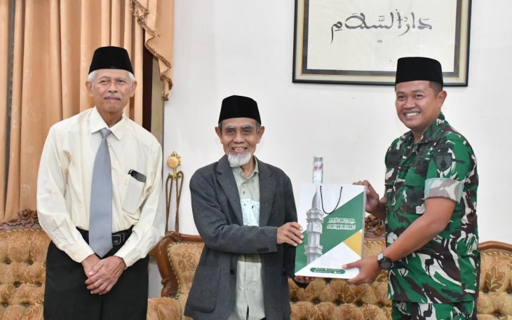Dandim Ponorogo Silaturahmi ke Pondok Modern Darussalam Gontor