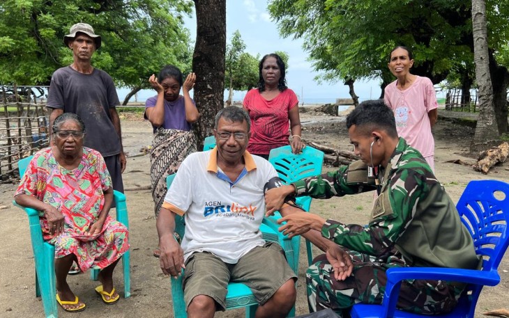 Satgas Pamtas Turun Langsung ke Desa