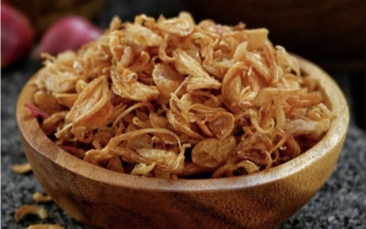 Ilustrasi bawang goreng 