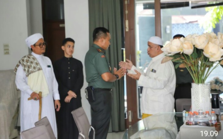Pangdam I/BB Bangun Sinergi Bersama Para Ulama Pererat Hubungan TNI.