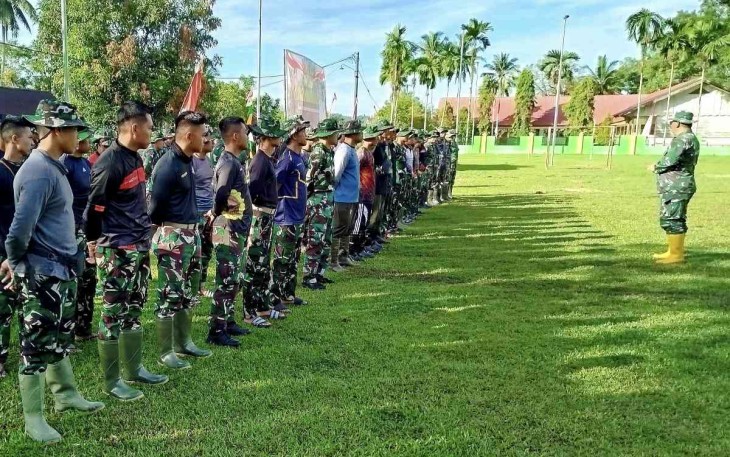Apel pagi satgas TMMD Kodim Palopo