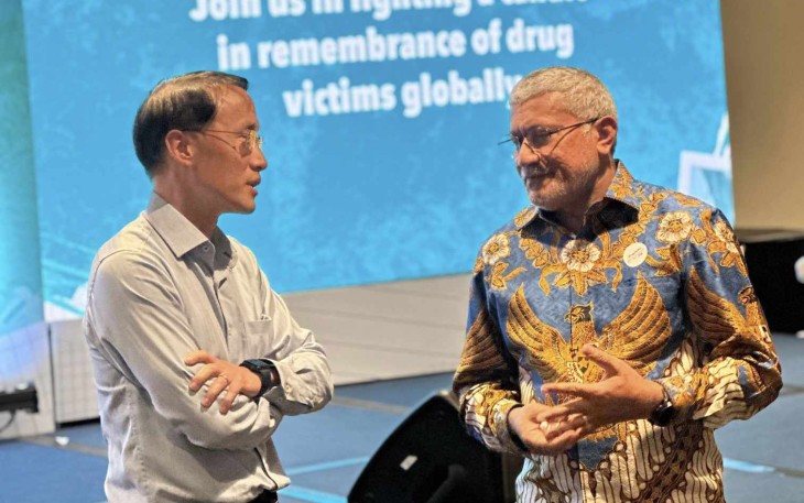 Kepala BNN RI Marthinus Hukom