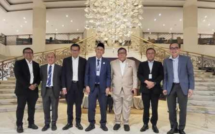 Delegasi Indonesia dalam pertemuan tahunan IsDB 2025 di Aljazair 