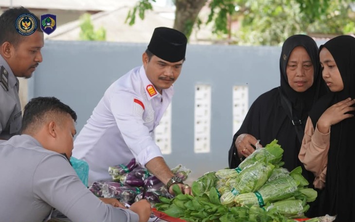 Kegiatan Pasar Murah di Gelar Rutan Pangkalan Brandan