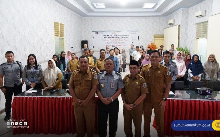 Kementerian Hukum Sumut Bersama Pemkab Tapteng Gelar Kegiatan Promosi