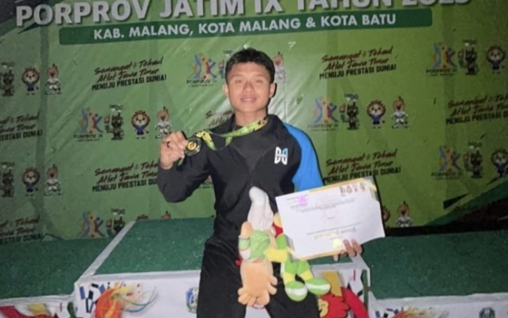 Damar Tetuko Harimurti atlet Paralayang asal Tulungagung Jatim