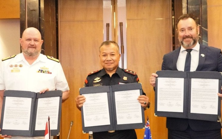 Pertemuan Indonesia-Australia Fisheries Surveillance Forum (IAFSF) ke-24, yang digelar di Jakarta. 