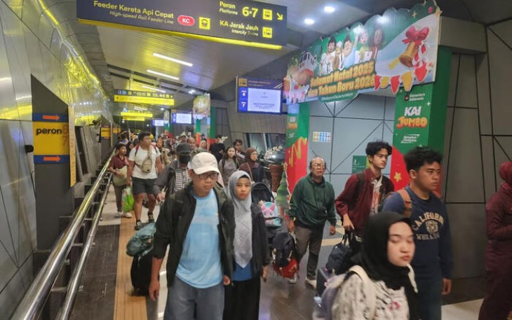 KAI Daop 2 Bandung Catat Tingginya Kedatangan Pelanggan Menggunakan KA