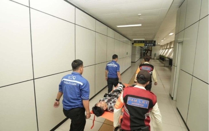 KAI Gelar Simulasi Keadaan Darurat di 17 Stasiun LRT Jabodebek