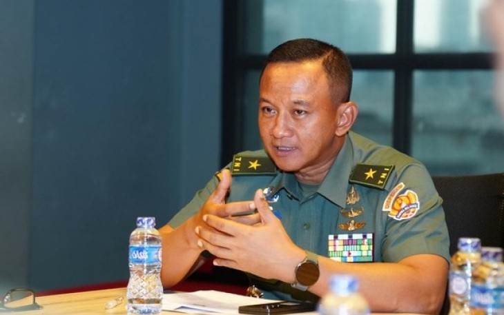 Kepala Dinas Penerangan TNI Angkatan Darat Brigjen TNI Wahyu Yudhayana