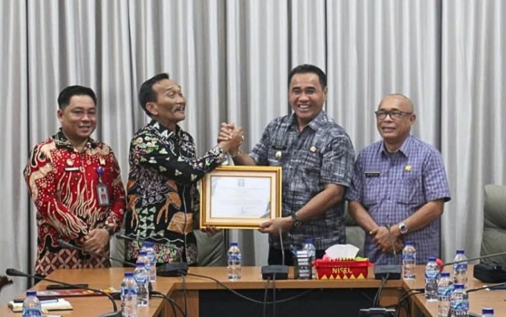 Kepala Kanwil Kementerian Hukum Sumatera Utara Kunjungi Pulau Terluar Sumut