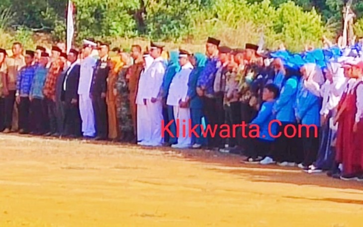Kecamatan Telok Sebong Upacara Bendera HUT ke-80 RI