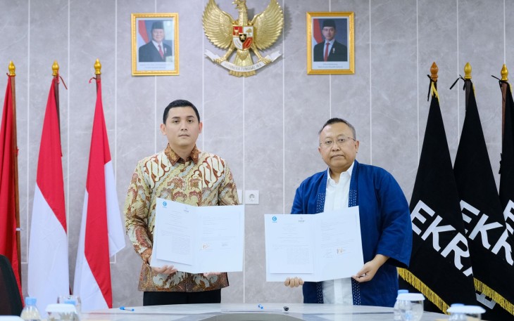 Program kerja sama ini disepakati dan ditandatangani di Gedung Film Pesona Indonesia, Jakarta, Jumat, 18 Juli 2025.