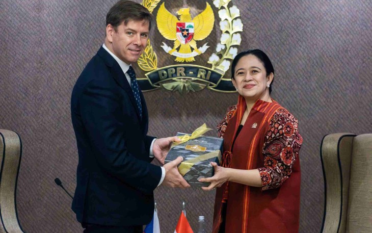 Puan Maharani Ketua DPR RI bersama Wakil Ketua DPR Republik Ceko