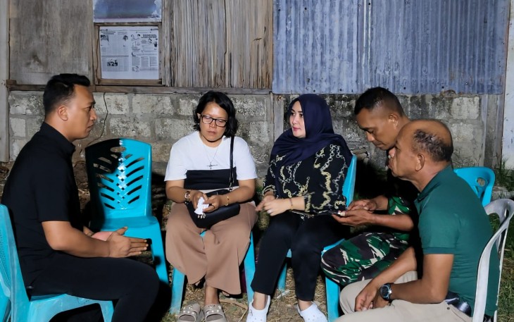 Kodim 1627/Rote Ndao Serahkan Tali Asih untuk Keluarga Prada Lucky