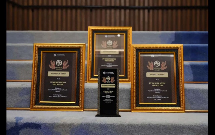 Konsisten Tingkatkan Kualitas Komunikasi, WSBP Raih Empat Penghargaan di IABC Indonesia Awards 2025