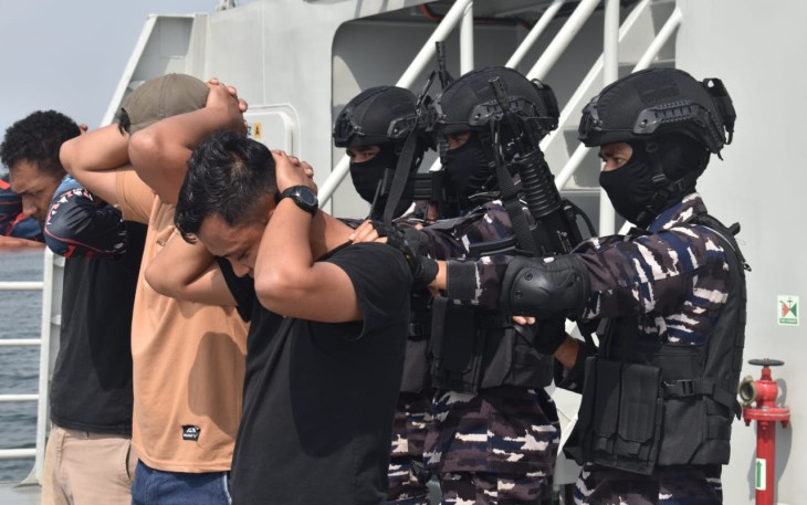 Latihan Integrasi TNI di Morowali