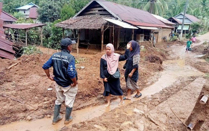 Pascalongsor di Dusun Tamasapi, Kelurahan Mamunyu.