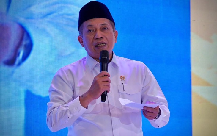 Menkop Ferry dalam acara Bimteknas bertema “Koperasi Desa/Kelurahan Merah Putih” yang diselenggarakan oleh PKS di Jakarta, Senin (3/11).