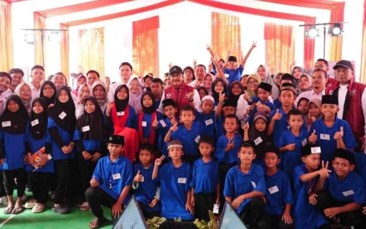 Gus Ipul saat kunjungan kerja (Kunker) Sekolah Rakyat Terintegrasi 1 Cirebon, Rabu (13/8/2025).