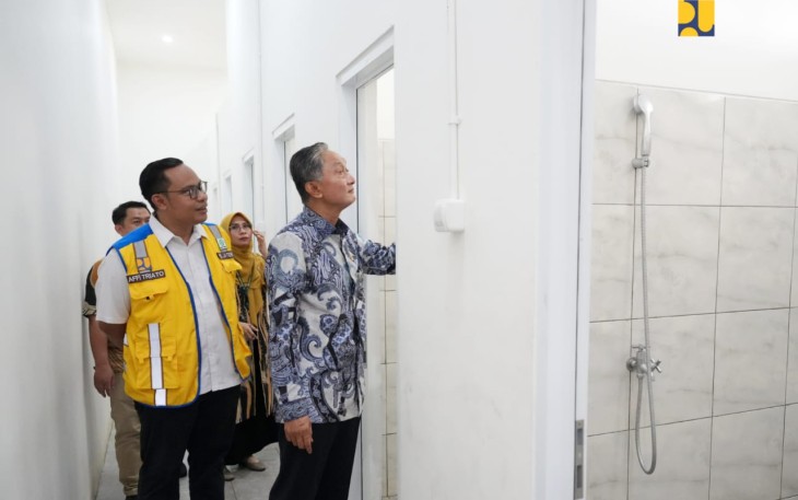 Menteri PU saat Tinjau Sekolah Rakyat Surakarta