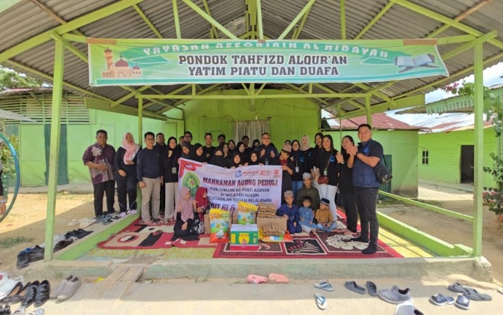 PN Pelalawan Gelar Bakti Sosial di Panti Asuhan 