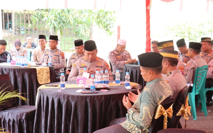 Polres Pasaman Barat Peringati Maulid Nabi Muhammad SAW Sekaligus Peletakan Batu Pertama Pembangunan Mushalla