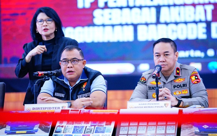 Direktur Tindak Pidana Tertentu Bareskrim Polri Brigjen Pol Nunung