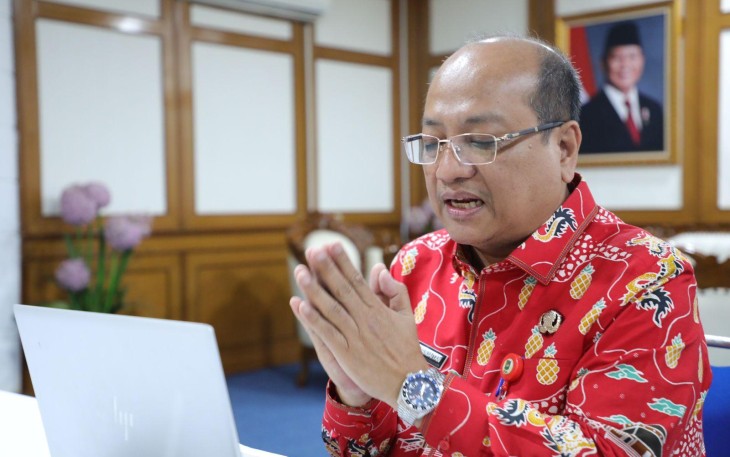 Sekretaris Direktorat Jenderal (Ditjen) Bina Keuangan Daerah (Keuda) Kementerian Dalam Negeri (Kemendagri) Horas Maurits Panjaitan.