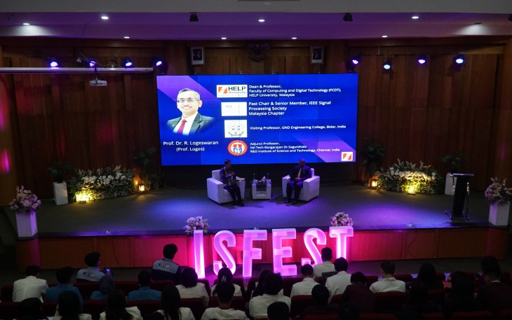 Seminar internasional ISFEST 2025 di Ruang Auditorium Ds. S. Djojodihardjo Gedung FTI, kampus UKSW Notohamidjojo, belum lama ini. 