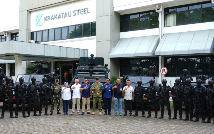 Sinergi TNI AD dan Krakatau Steel Group