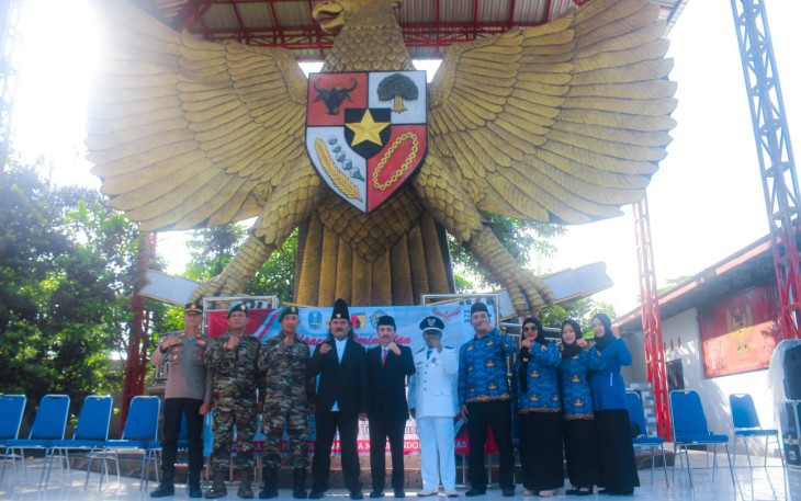 Desa Ngantru Rayakan Hari Lahir Pancasila