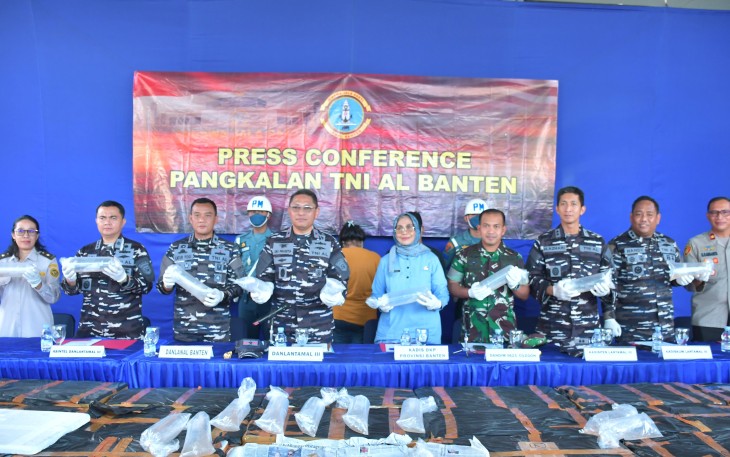 Penyelundupan 199.800 Benih Lobster Berhasil Digagalkan TNI AL di Pelabuhan Merak 