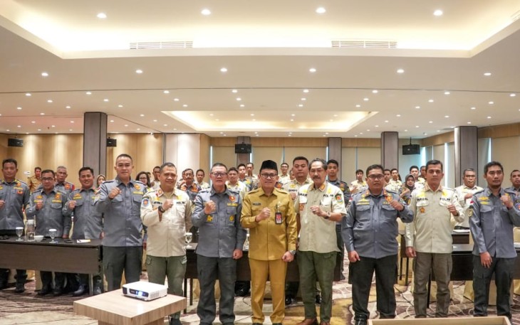 Workshop dengan tema penggunaan Aplikasi SIM LINMAS dalam Memberikan Layanan kepada Masyarakat Kelompok Rentan pada Selasa (1542025).