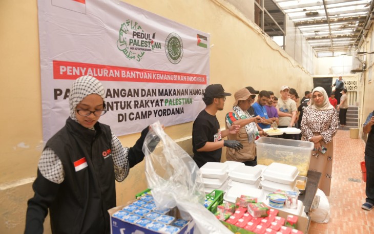 Amanah Donatur untuk Palestina Menembus Gaza Lewat Yordania