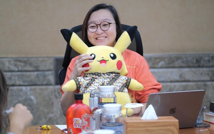 Wamenekraf/Wakabekraf Irene Umar dalam audiensi di Gedung Sapta Pesona, Jakarta Pusat, Selasa, 14 Januari 2025