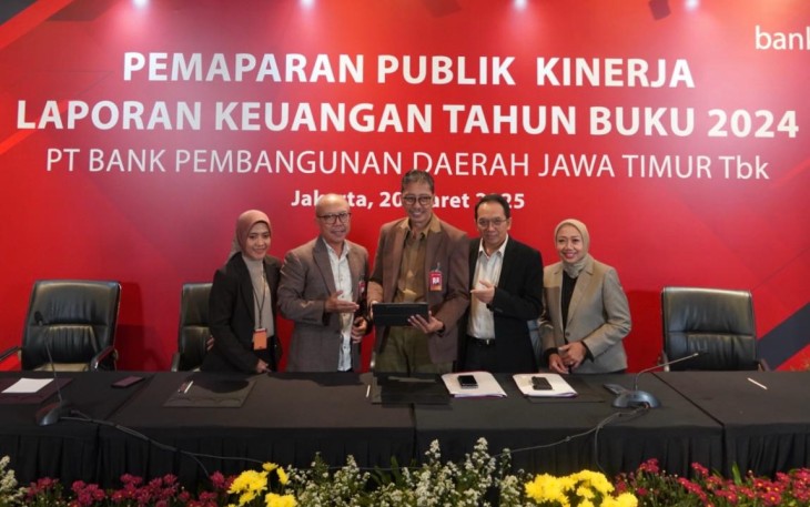 Pemaparan Publik Kinerja Laporan Keuangan Tahun Buku 2024 diselenggarakan pada hari Kamis (20/3).