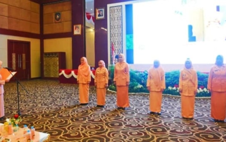 Pengurus DWP Kepri dan Kabupaten/Kota Masa Bakti 2024–2029 Resmi Dikukuhkan