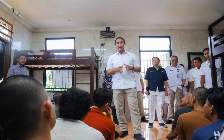 Kepala BNN RI saat Tinjau Lembaga Rehabilitasi, Rabu (12/11).